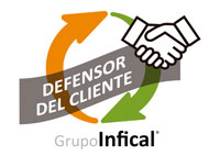 Banner del Defensor del cliente de Grupo INFICAL